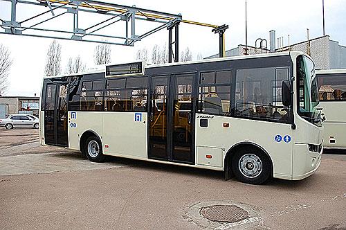<b> «Черкаський автобус» дав старт моделі з Євро-5</b>  (фото)